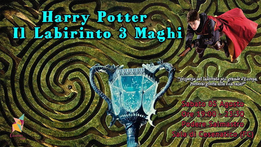 Copertina Harry Potter Labirinto 3 Maghi 2023