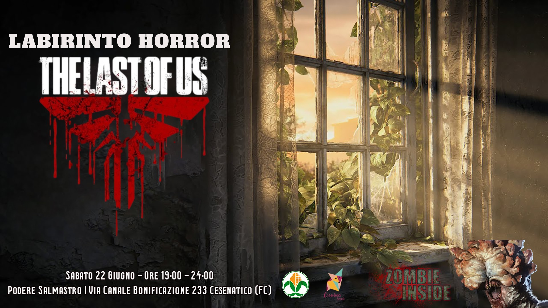 Labirinto Horror The Last Of US 2024 Sala di Cesenatico FC