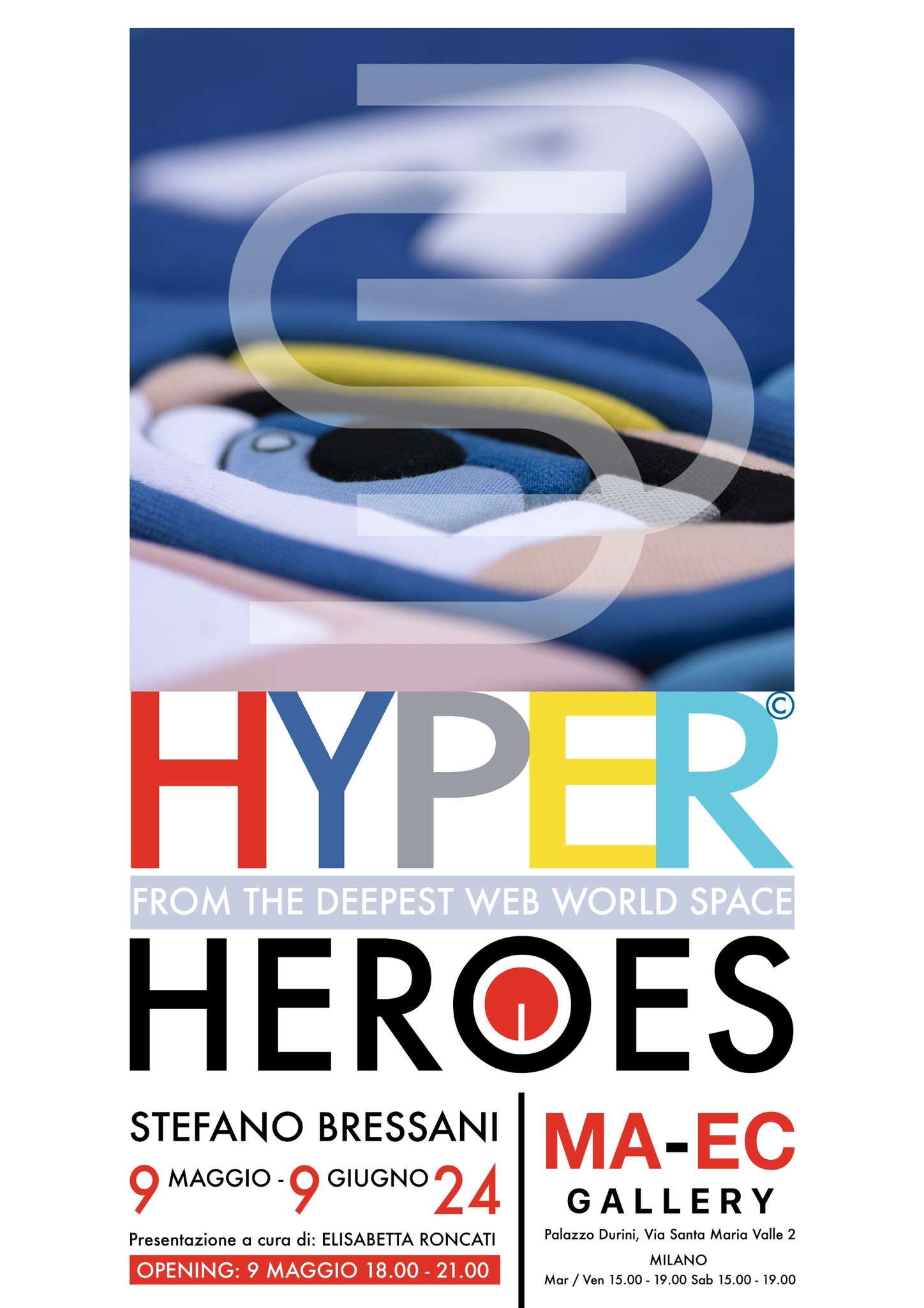 Locandina Mostra Hyper Heroes