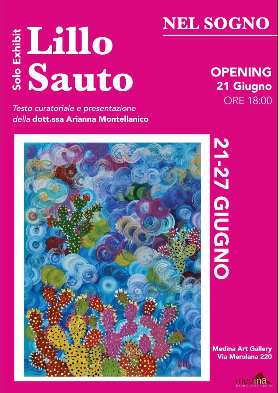 Locandina Solo Exhibit di Lillo Sauto 197kb