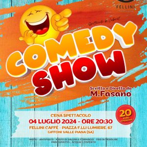Locandina comedy show