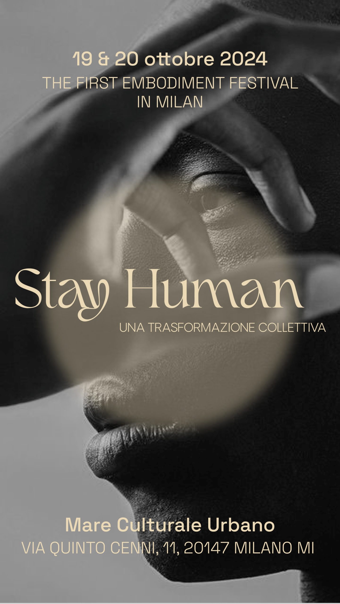 Locandina Stay Human scaled