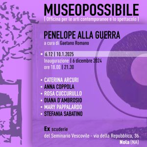 INVITO Mostra PENELOPE ALLA GUERRA