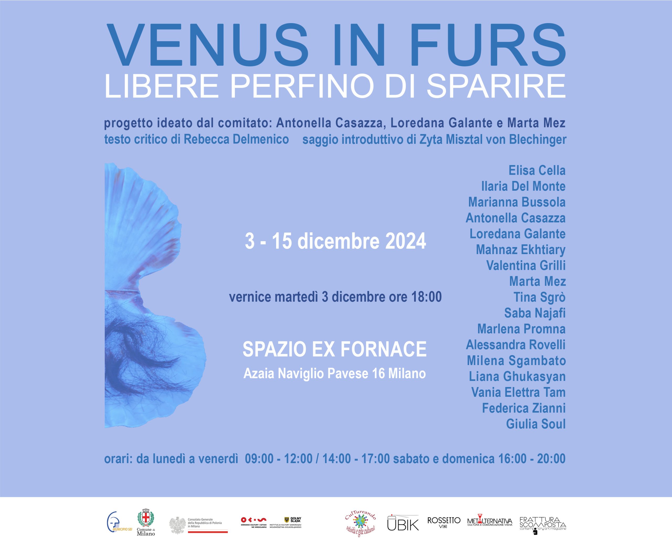 Venus in furs Libere perfino di sparire 2024 Ex Fornace MI scaled