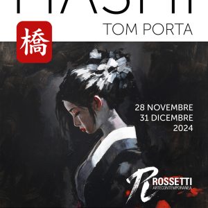 Visual mostra Hashi di Tom Porta Rossetti arte contemporanea