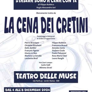 Spettacolo Comedia La Cena dei Cretini